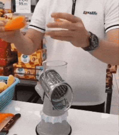 Picadora Manual 3 Cuchillas Cambiables