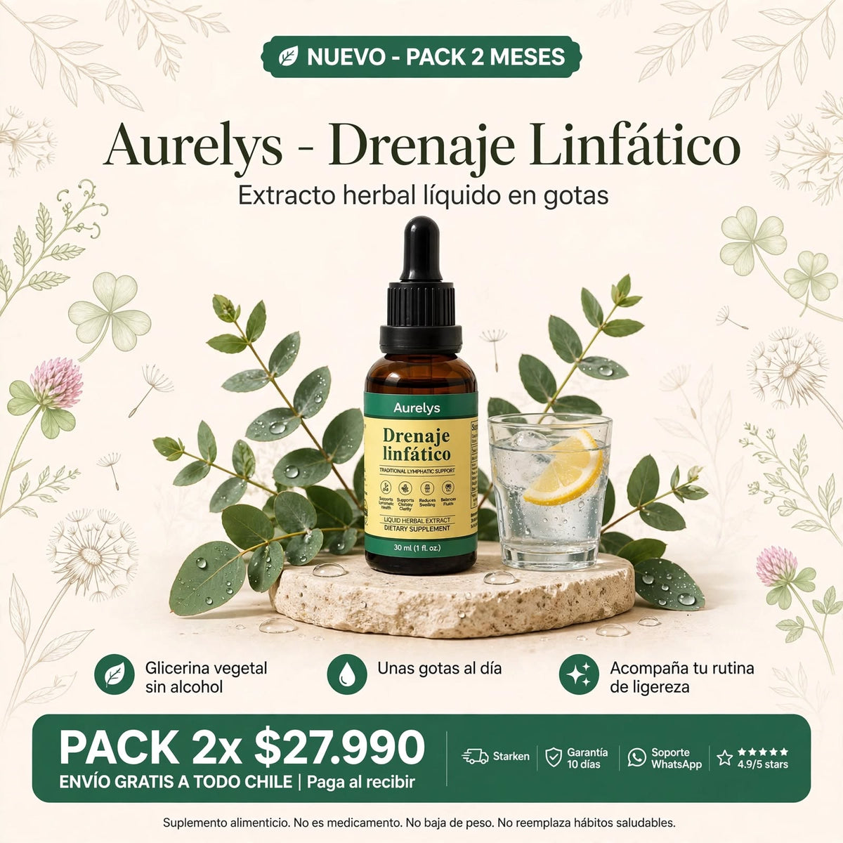 2x1 Aurelys Drenaje Linfático