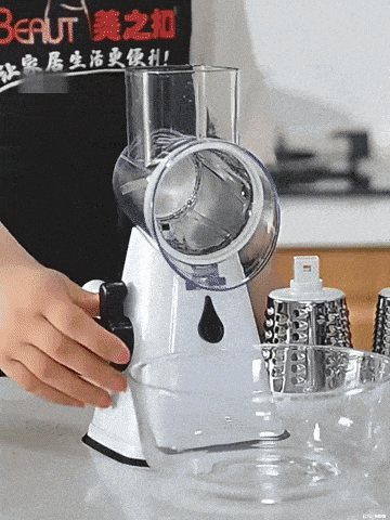 Picadora Manual 3 Cuchillas Cambiables