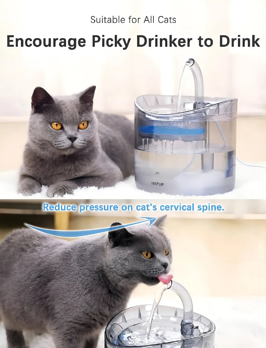 Bebedero Fuente Electrico Mascotas