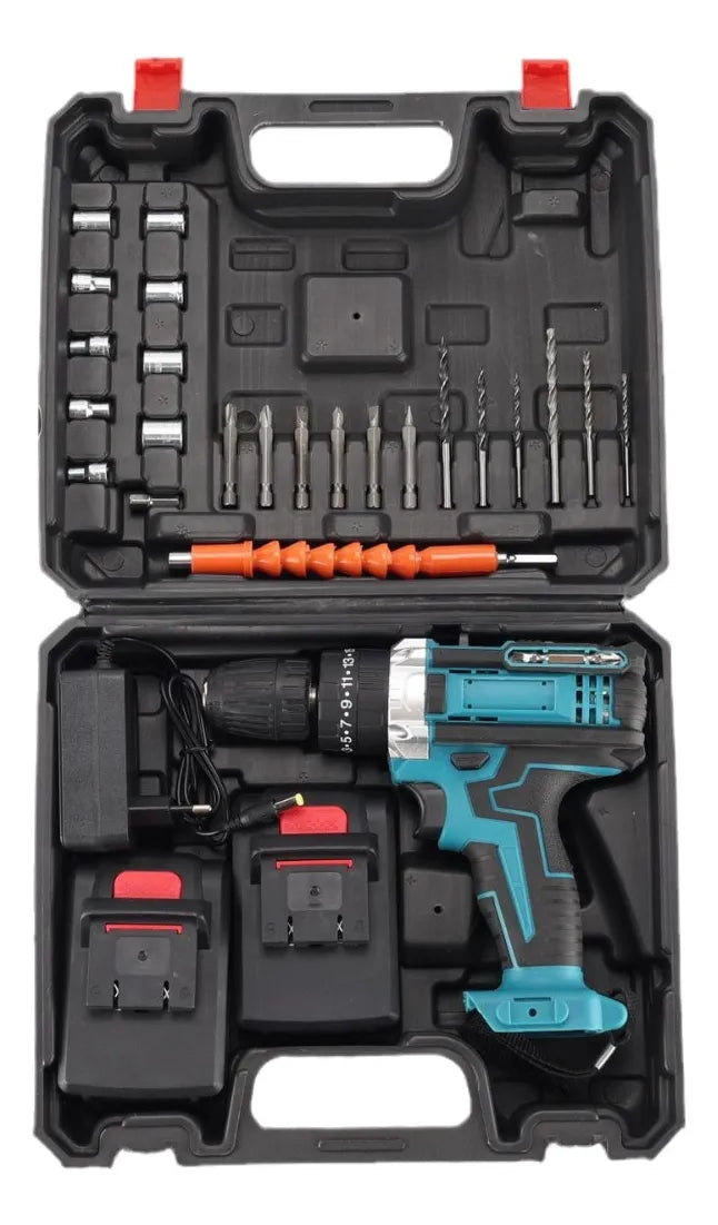 Taladro Inalámbrico con Accesorios