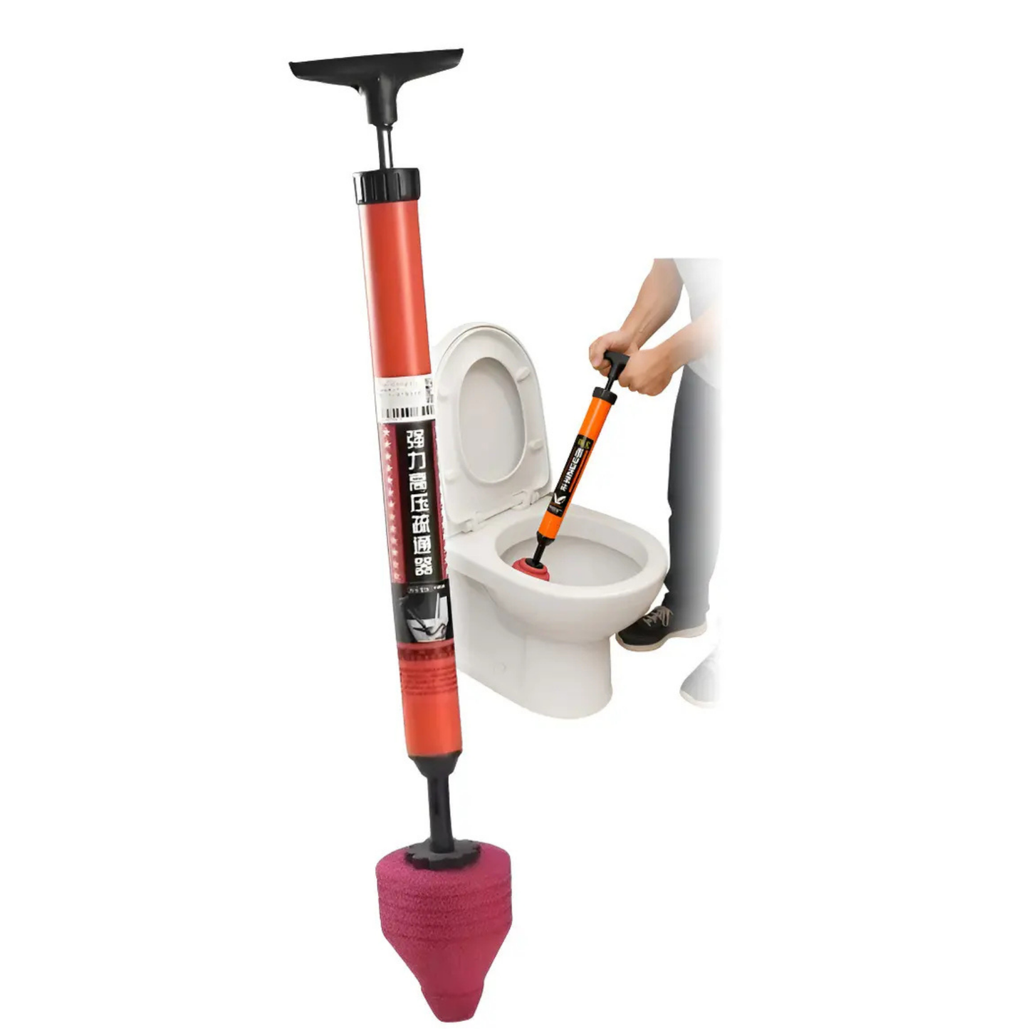 Sopapo Destapador WC Alta Presión 120 PSI 🚽🔥