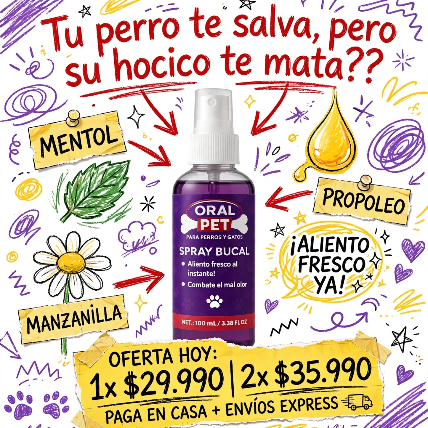 🐶 ¿TU MASCOTA TIENE MAL ALIENTO?