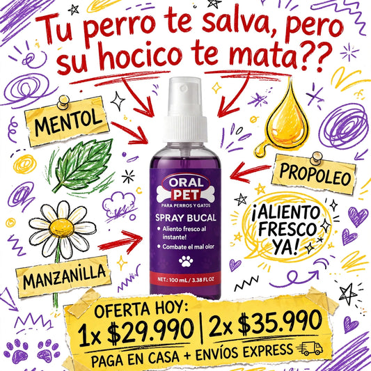 🐶 ¿TU MASCOTA TIENE MAL ALIENTO?